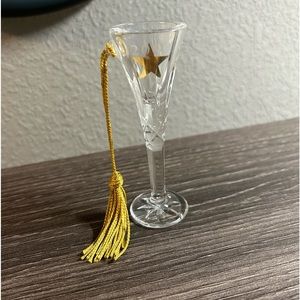 Lennox, 2000 millennial champagne, flute ornament